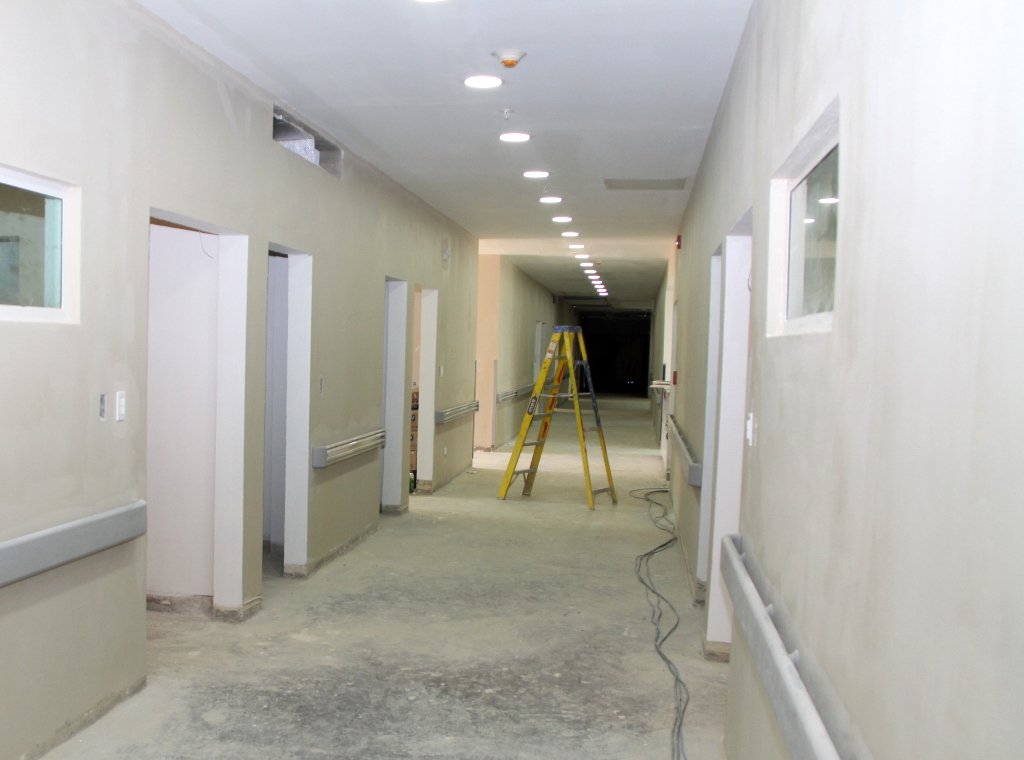Area de internamiento del Ala Norte del hosp Cabral y Baez